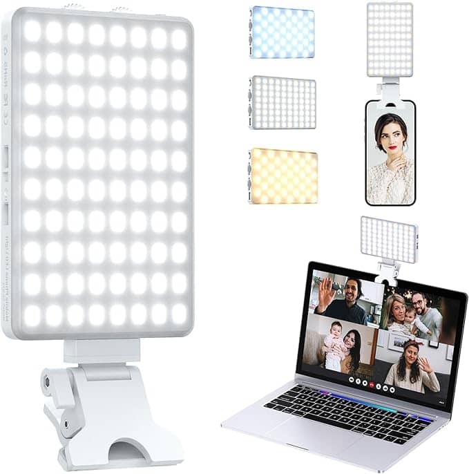 HIFFIN (LT-001) LED Video Conference Light Kit: Your Perfect Companion for Video Calls, Live Streams, and Selfies
